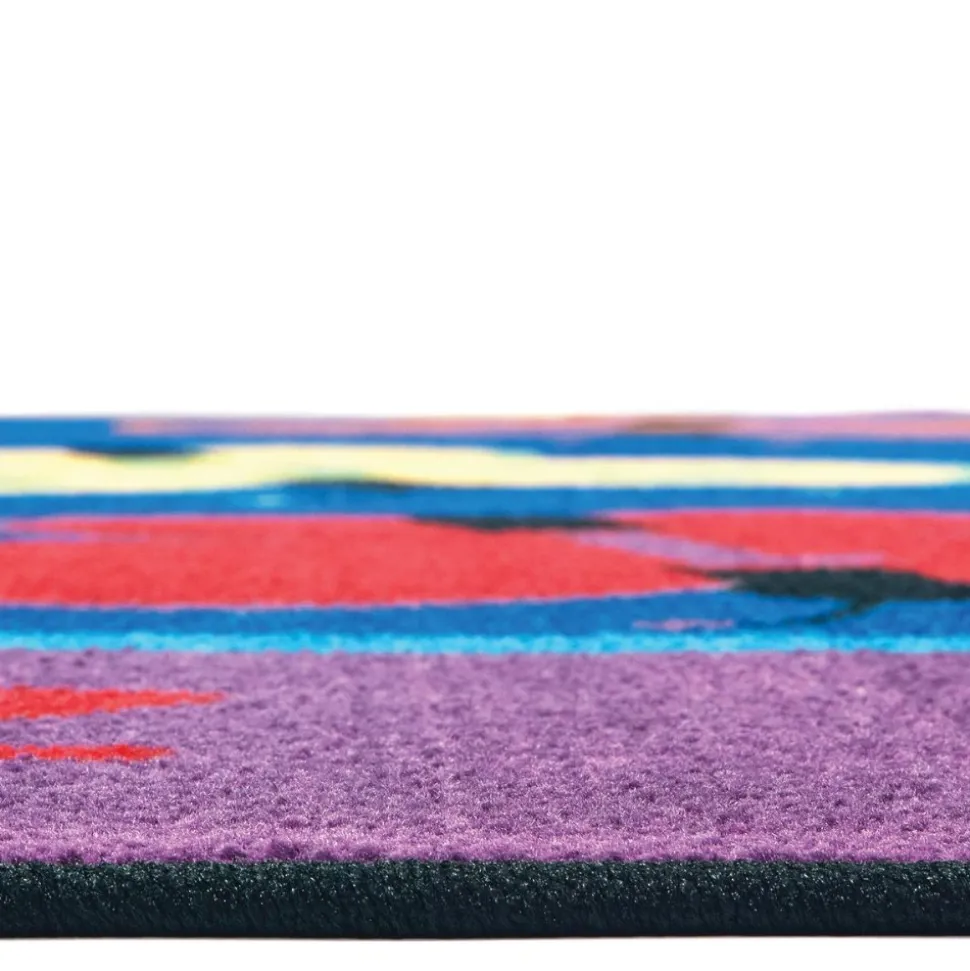 123 ABC Butterfly Fun Rug 8' x 12' Rectangle