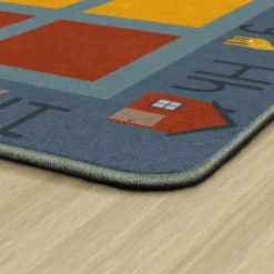ABC Natural Phonics Seating Carpet 8'4" x 12' Rectangle