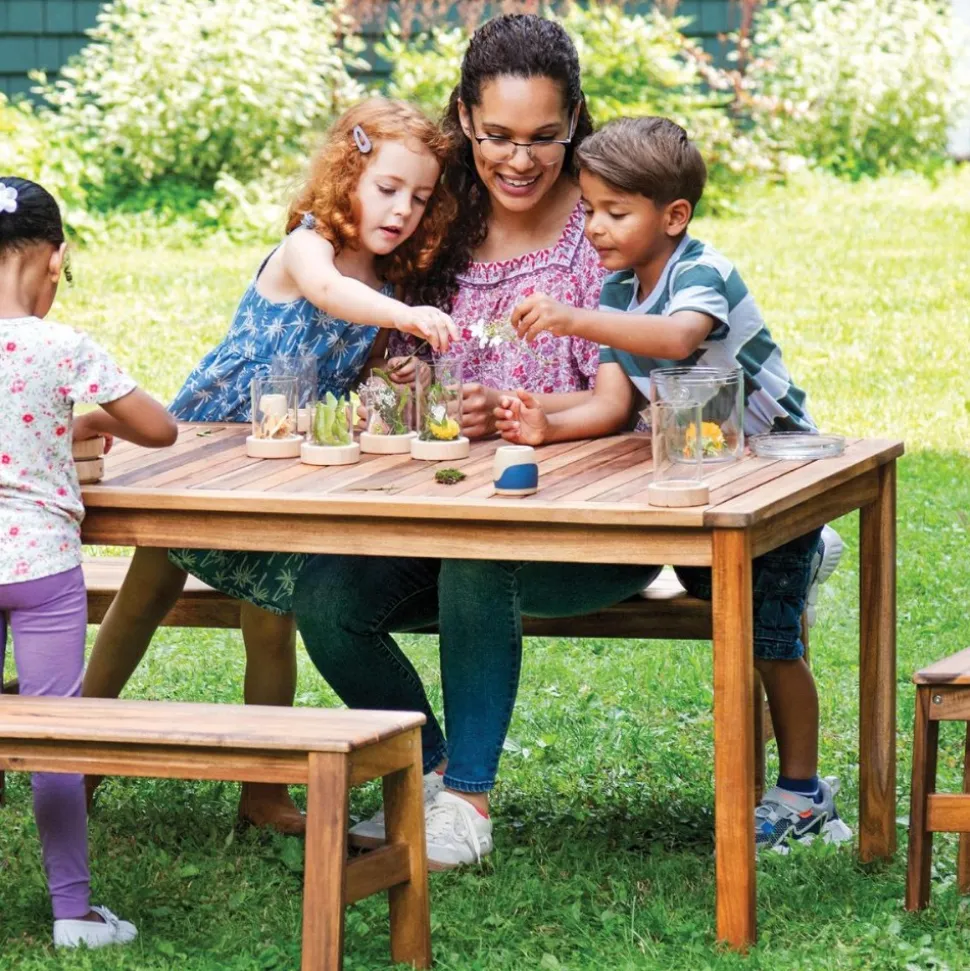 Acadia Outdoor Long Table 30" x 60" (Ready to Assemble)