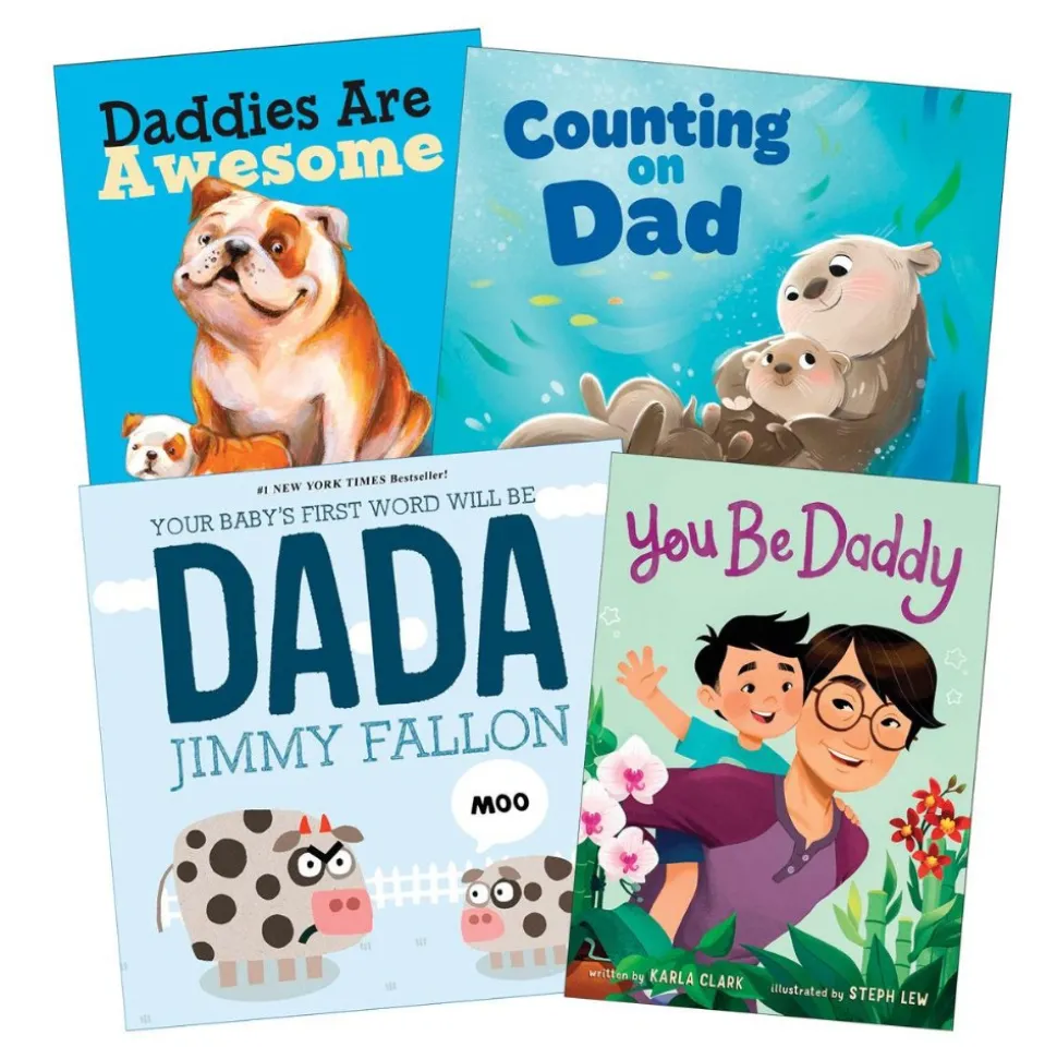 Adventures with Dad Board Books Set of 4