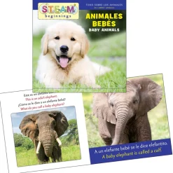 All About Animals Bilingual Board Books Set of 4