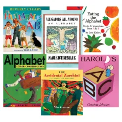 Alphabet and Letter Sounds Books Set of 6