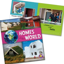 A Trip Around the World Paperback Books Set of 4