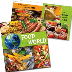 A Trip Around the World Paperback Books Set of 4