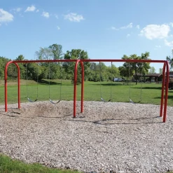2 Bay Arch Swing with Belt Seats