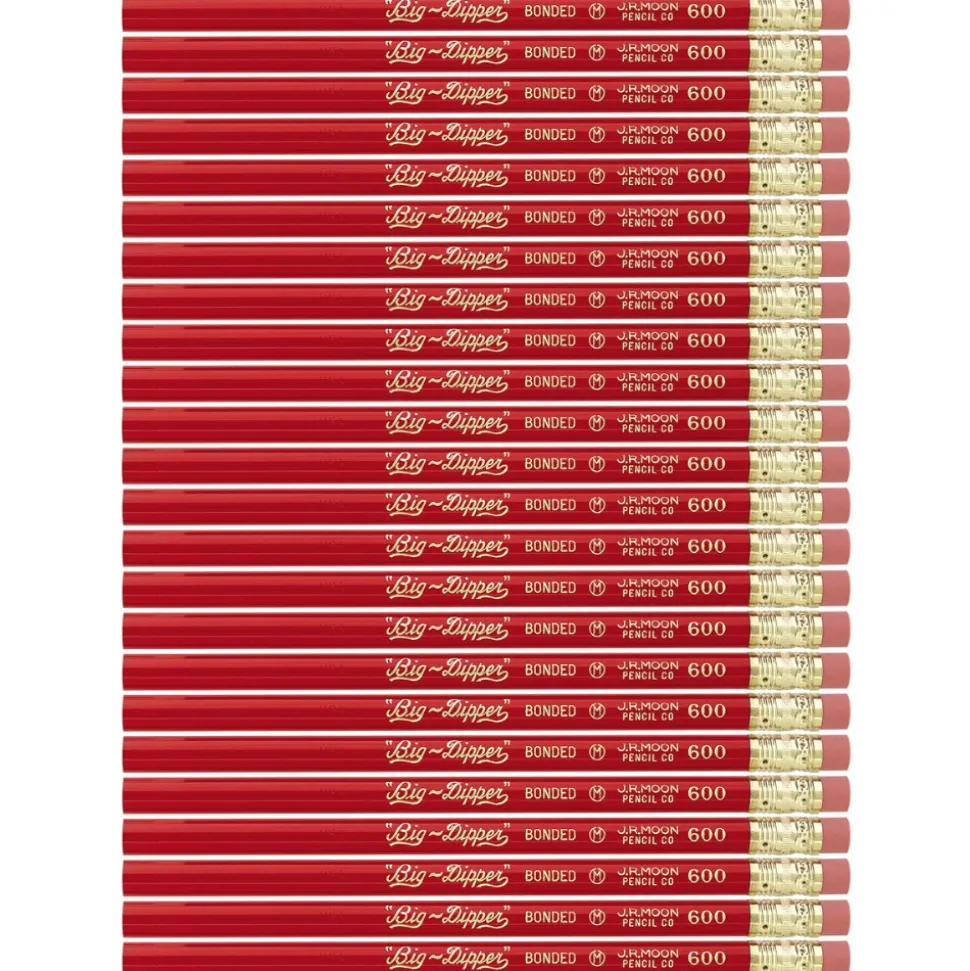 Big Dipper Large-Grip Pencils with Erasers 2 Dozen