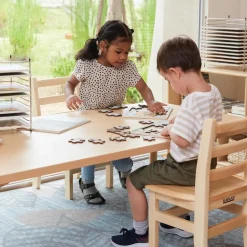 Big Puzzle Set with Metal Rack Set of 24
