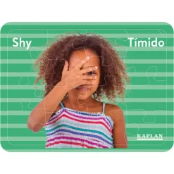 Bilingual Emotion Puzzles with Real Images Set of 8