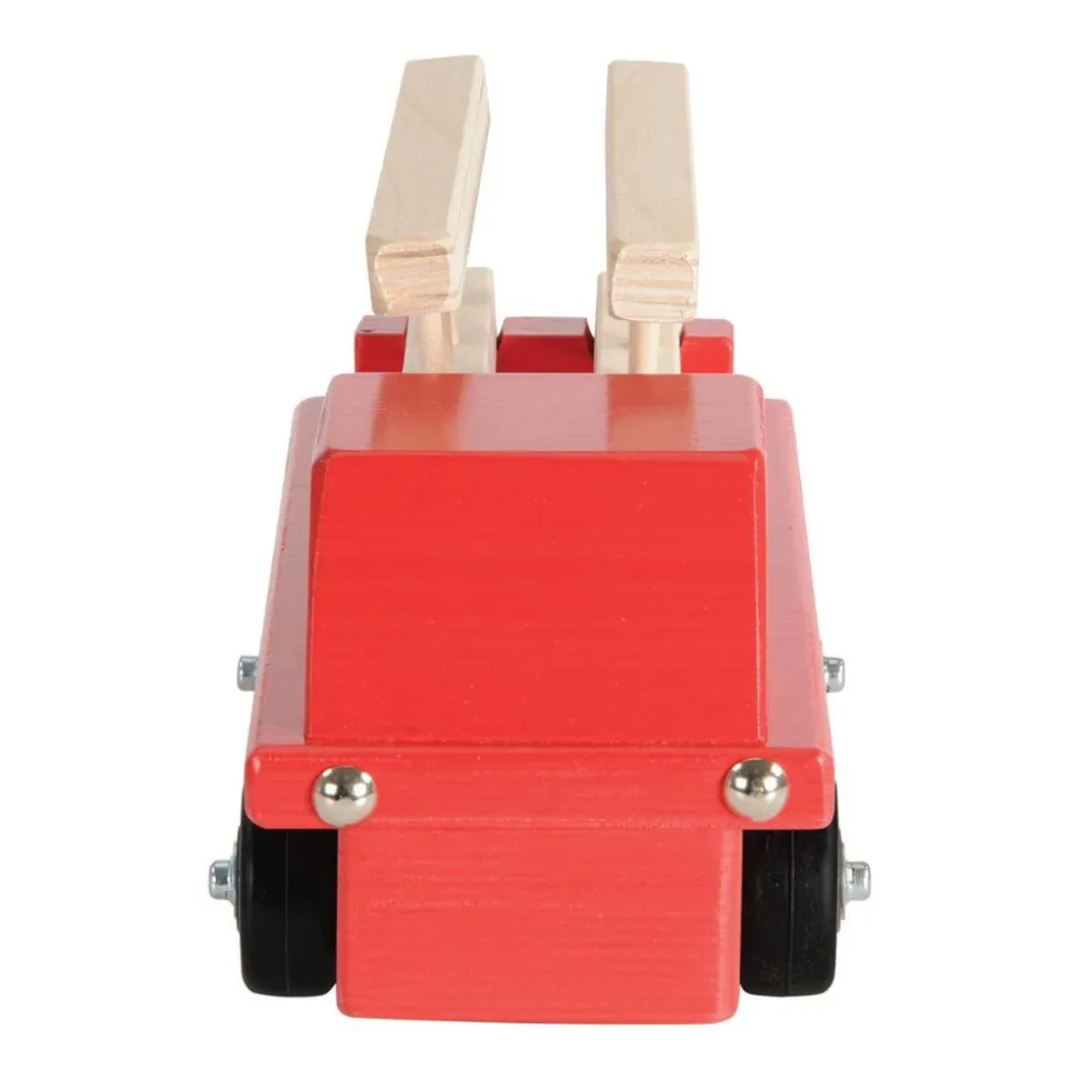 Birch and Maple Wooden Fire Truck
