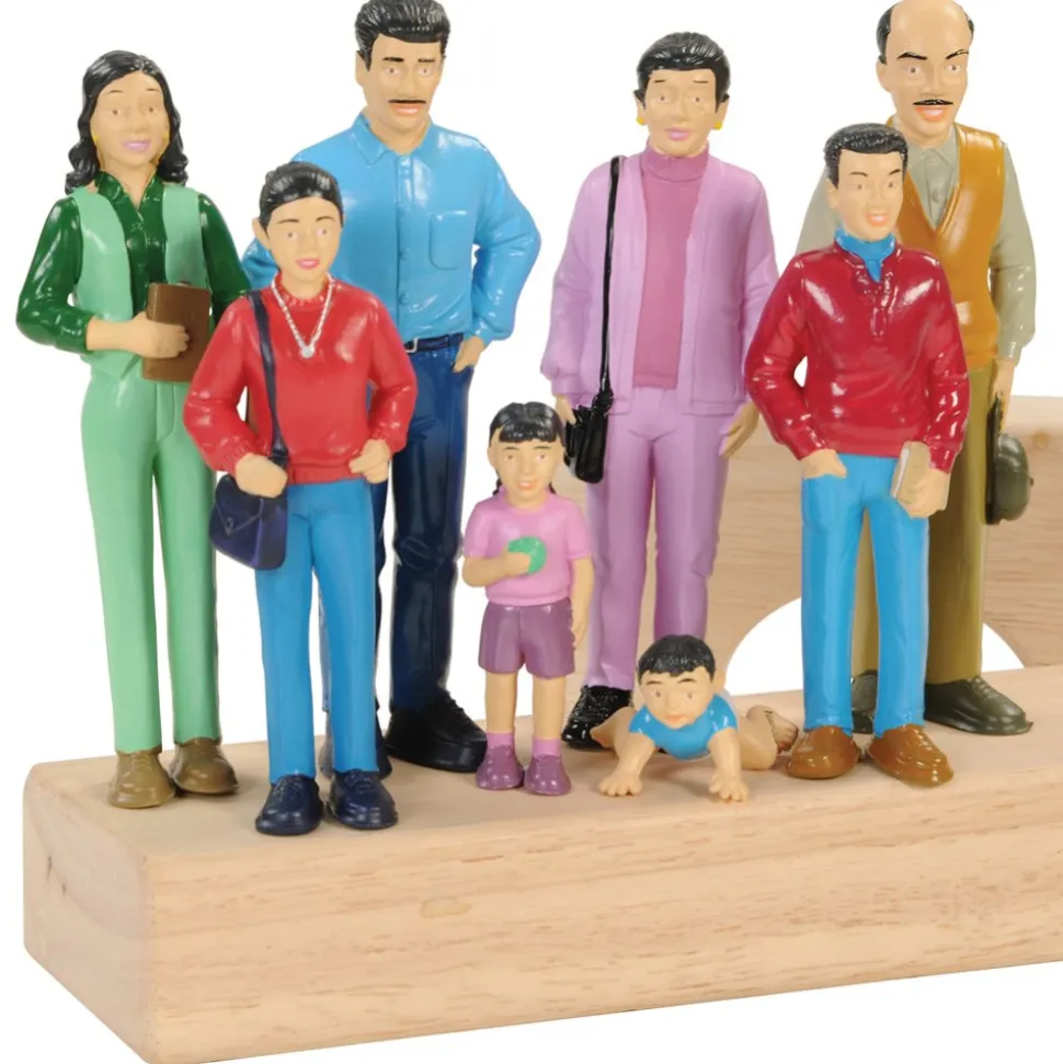 Block Family Multi-Generation Play Set Hispanic