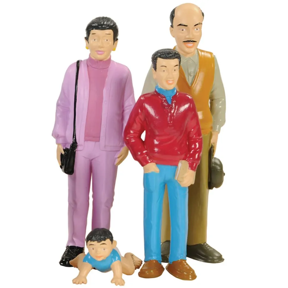 Block Family Multi-Generation Play Set Hispanic