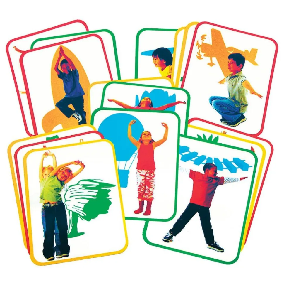 Body Poetry: Yoga Card Poses with Three Levels of Difficulty