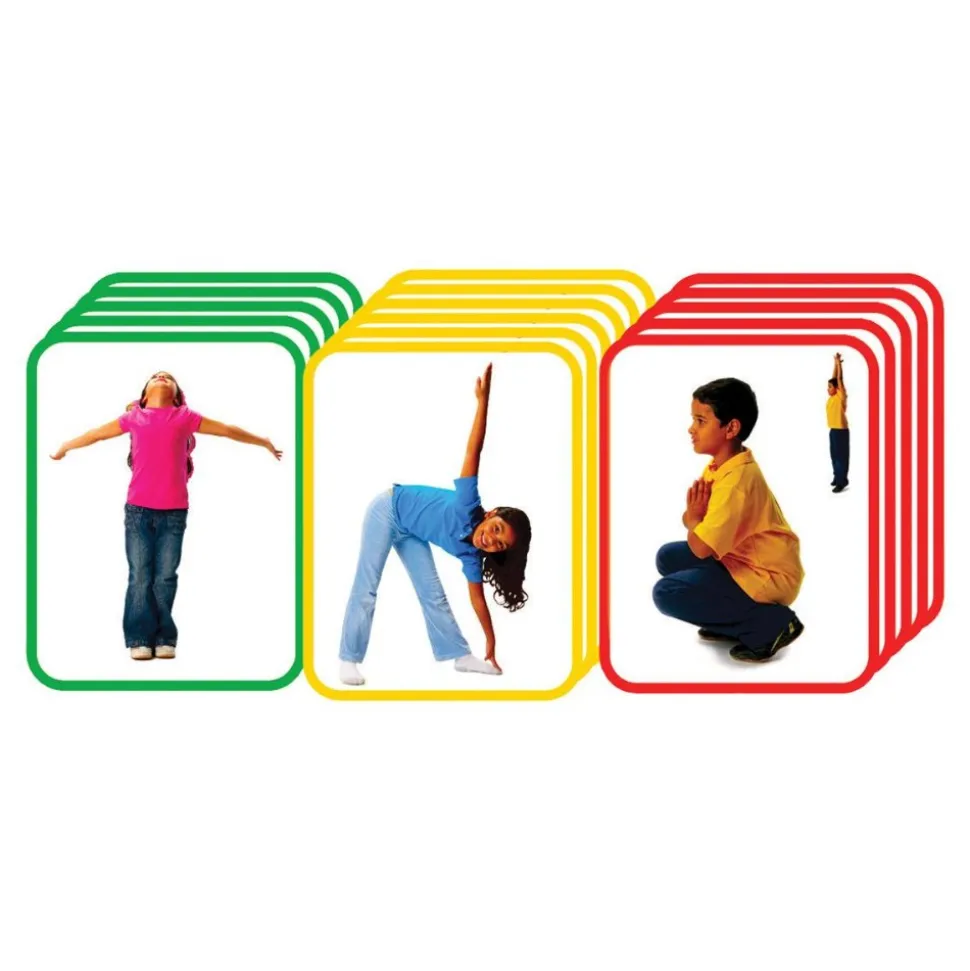 Body Poetry: Yoga Card Poses with Three Levels of Difficulty