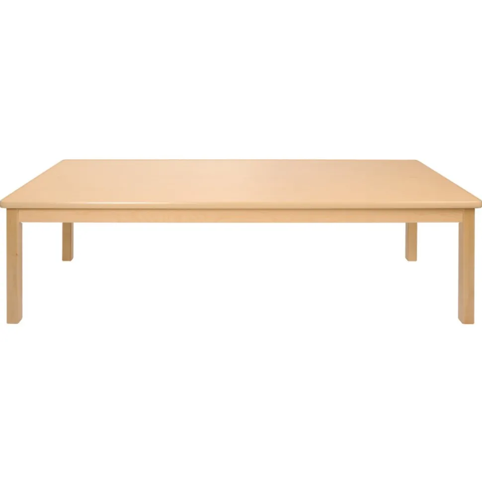Carolina Birch Rectangle Table 24" x 60" With Varied Leg Heights Seats 8