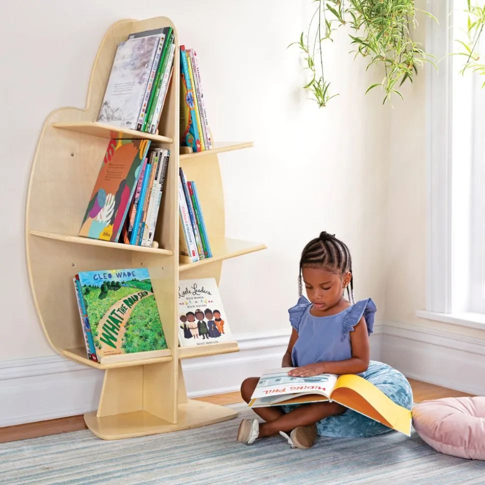 Carolina Birch 3-Tier Tree Bookshelf 48"H