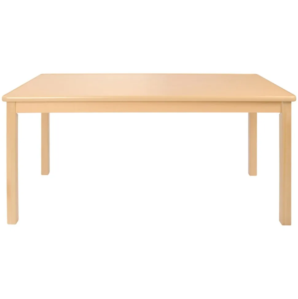 Carolina Laminate 24" x 48" Rectangle Table in Varied Heights Seats 6