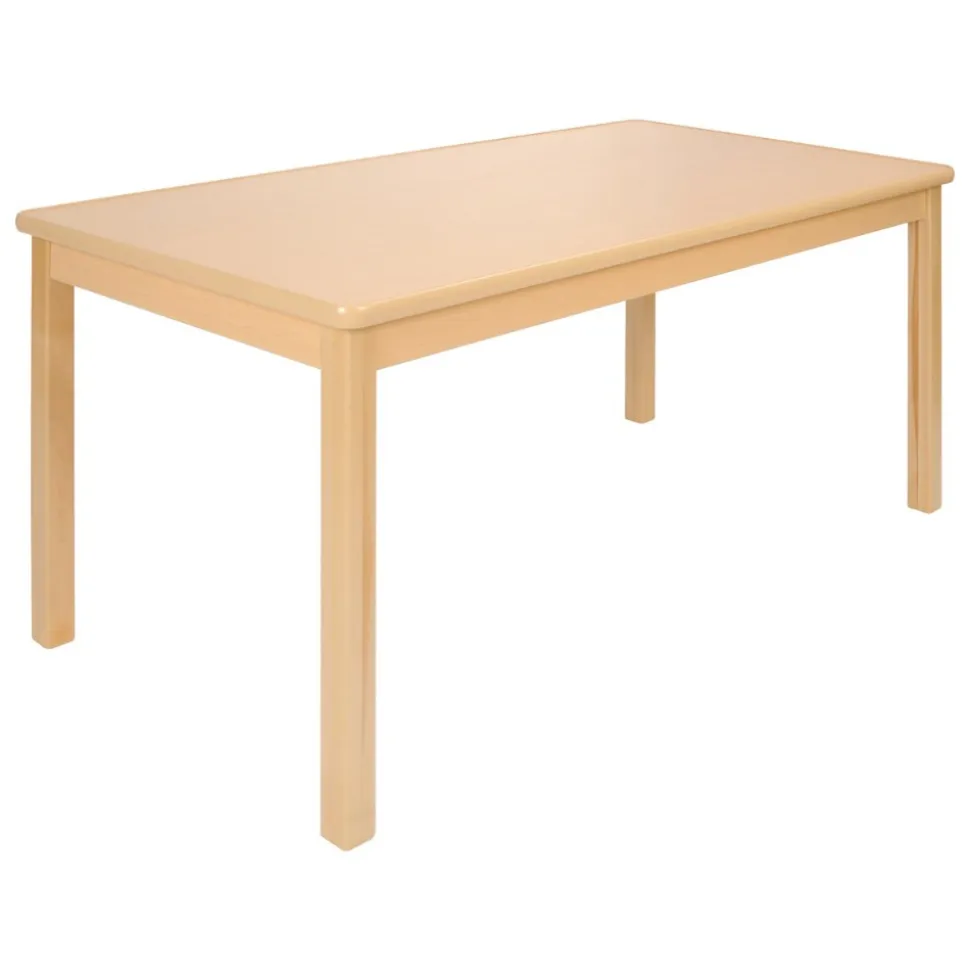 Carolina Laminate 24" x 48" Rectangle Table in Varied Heights Seats 6