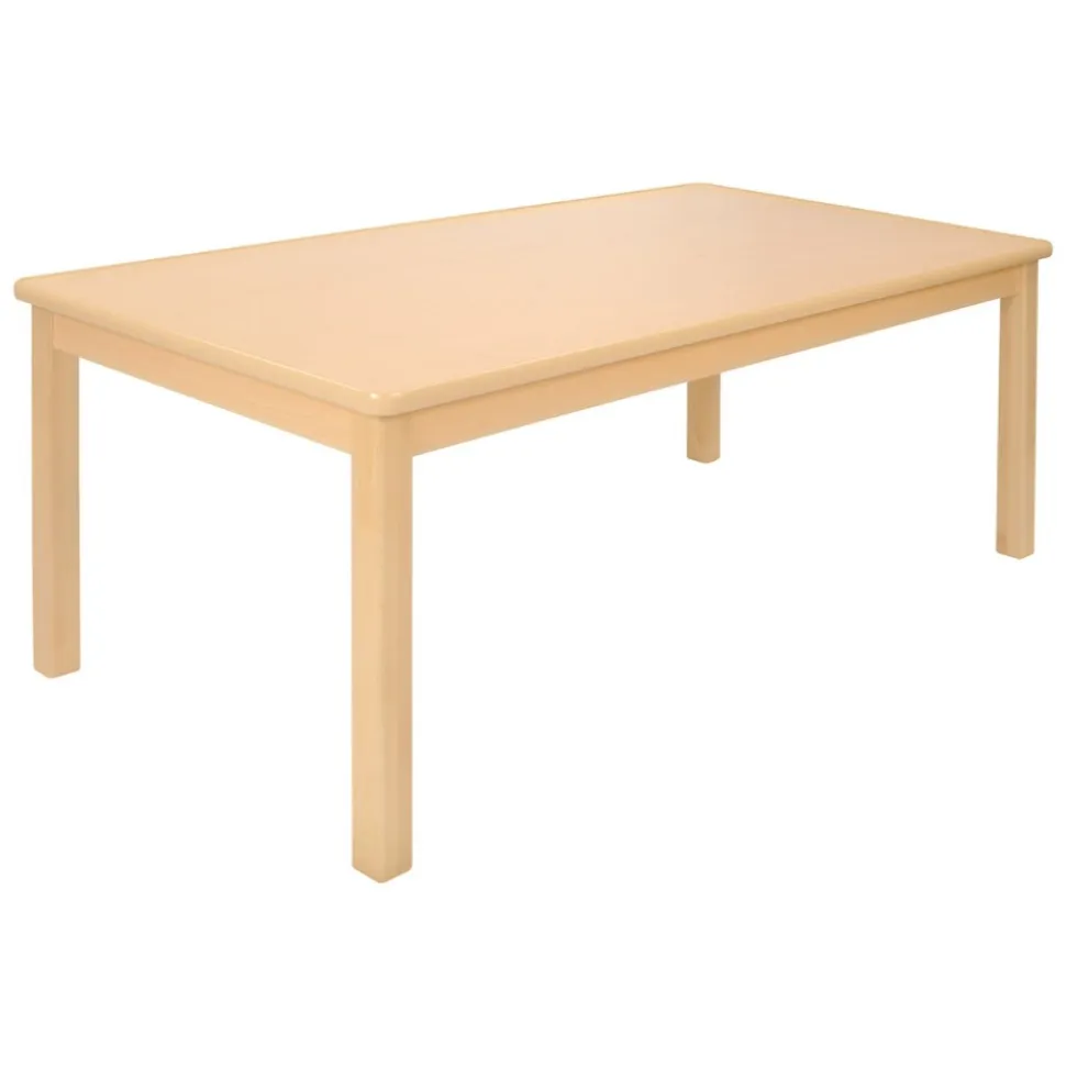 Carolina Laminate 24" x 48" Rectangle Table in Varied Heights Seats 6