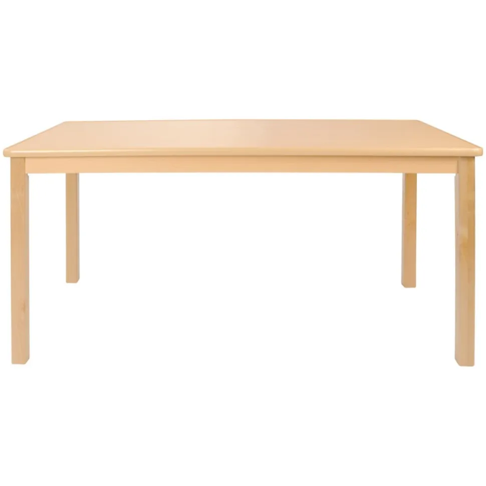 Carolina Laminate 24" x 48" Rectangle Table in Varied Heights Seats 6