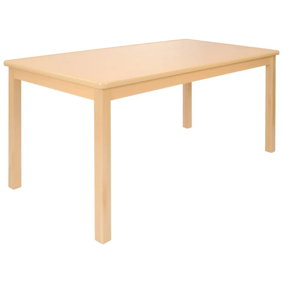 Carolina Laminate 24" x 48" Rectangle Table in Varied Heights Seats 6