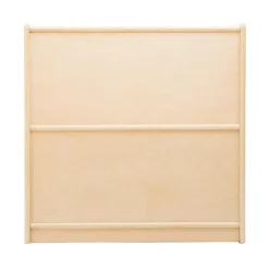 Carolina Mini Toddler Storage Unit Solid Backing