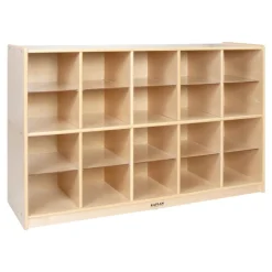 Carolina Storage Center with 20 Cubbies for Bins and Accessories