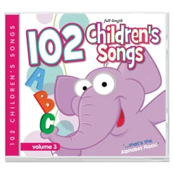 102 Children's Songs CDs Set of 3