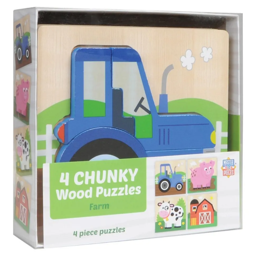 Chunky Wooden Puzzles