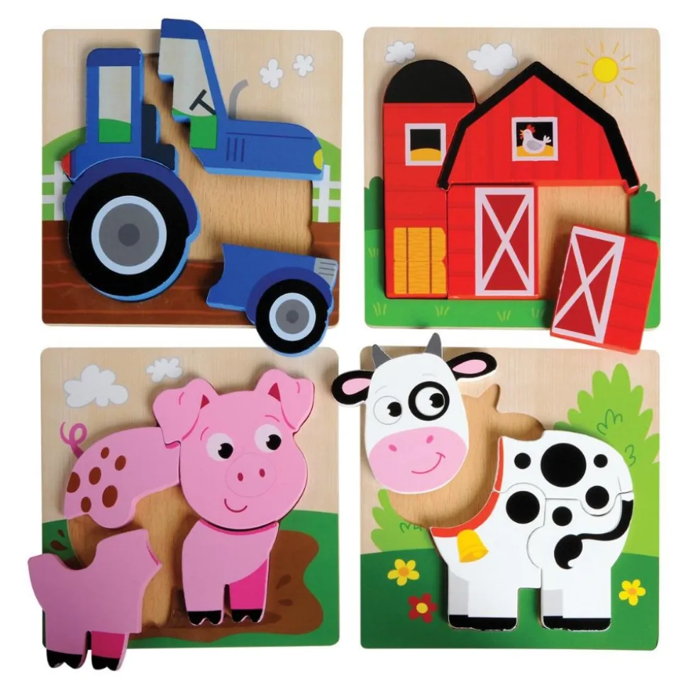 Chunky Wooden Puzzles