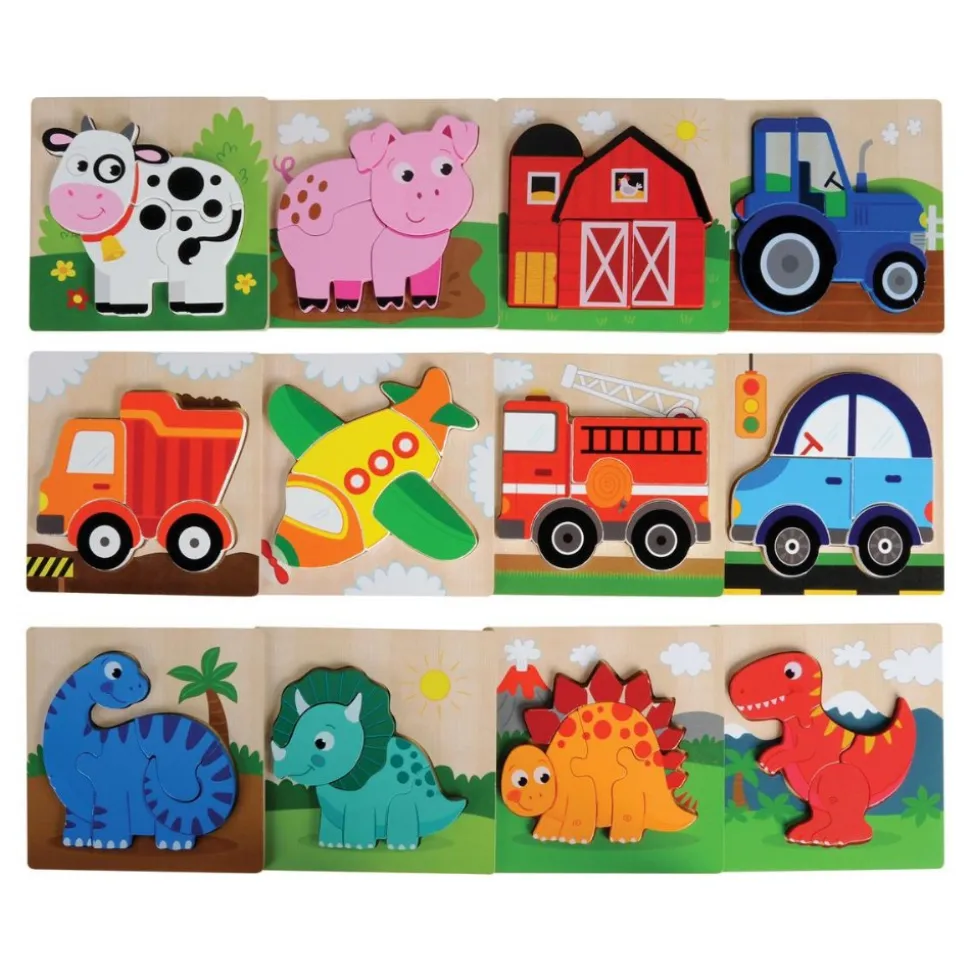 Chunky Wooden Puzzles