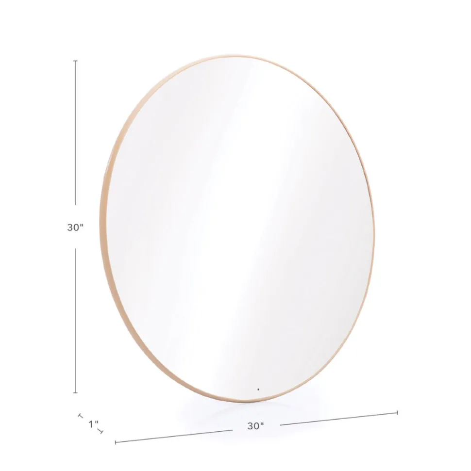 Circular Wall Mounted Mirror