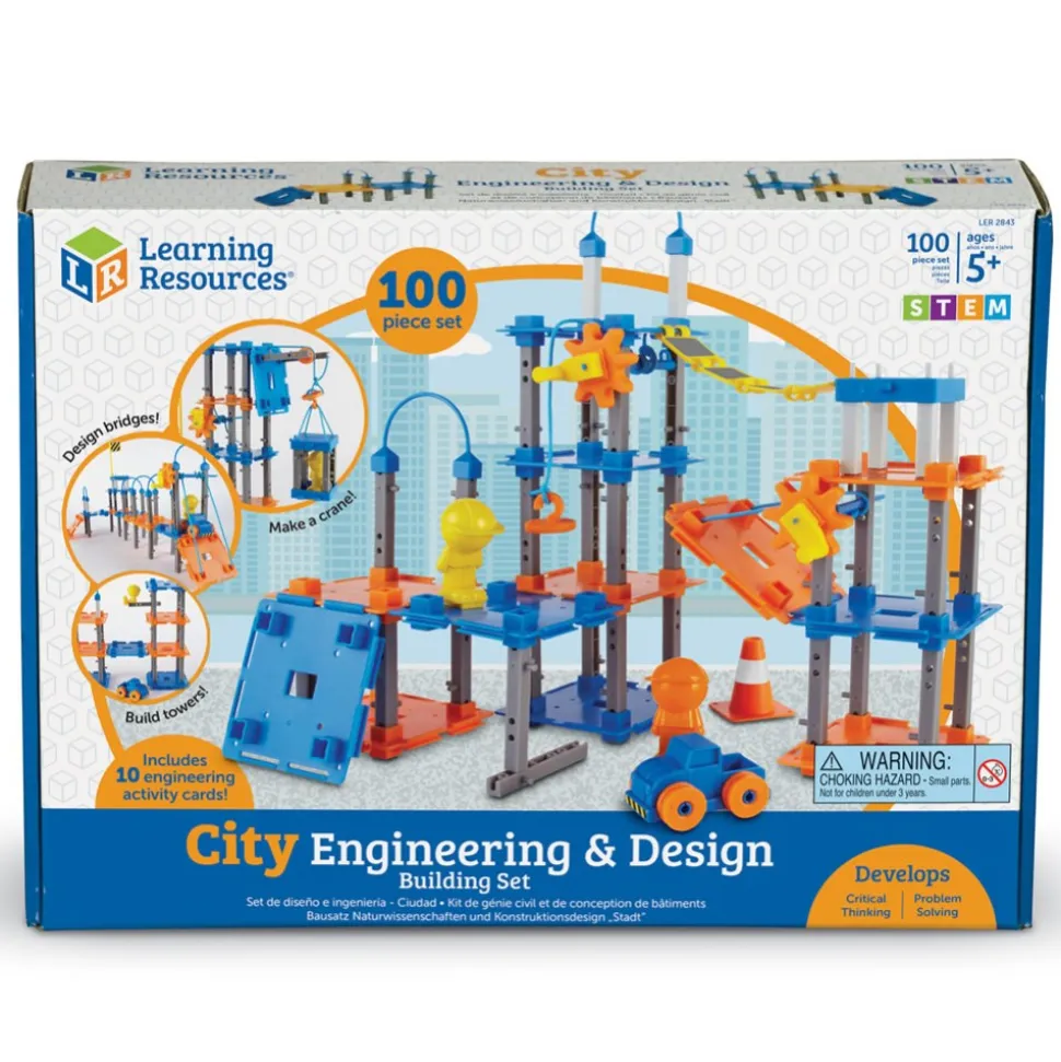 City Engineering® & Design Building Set 89 Pieces