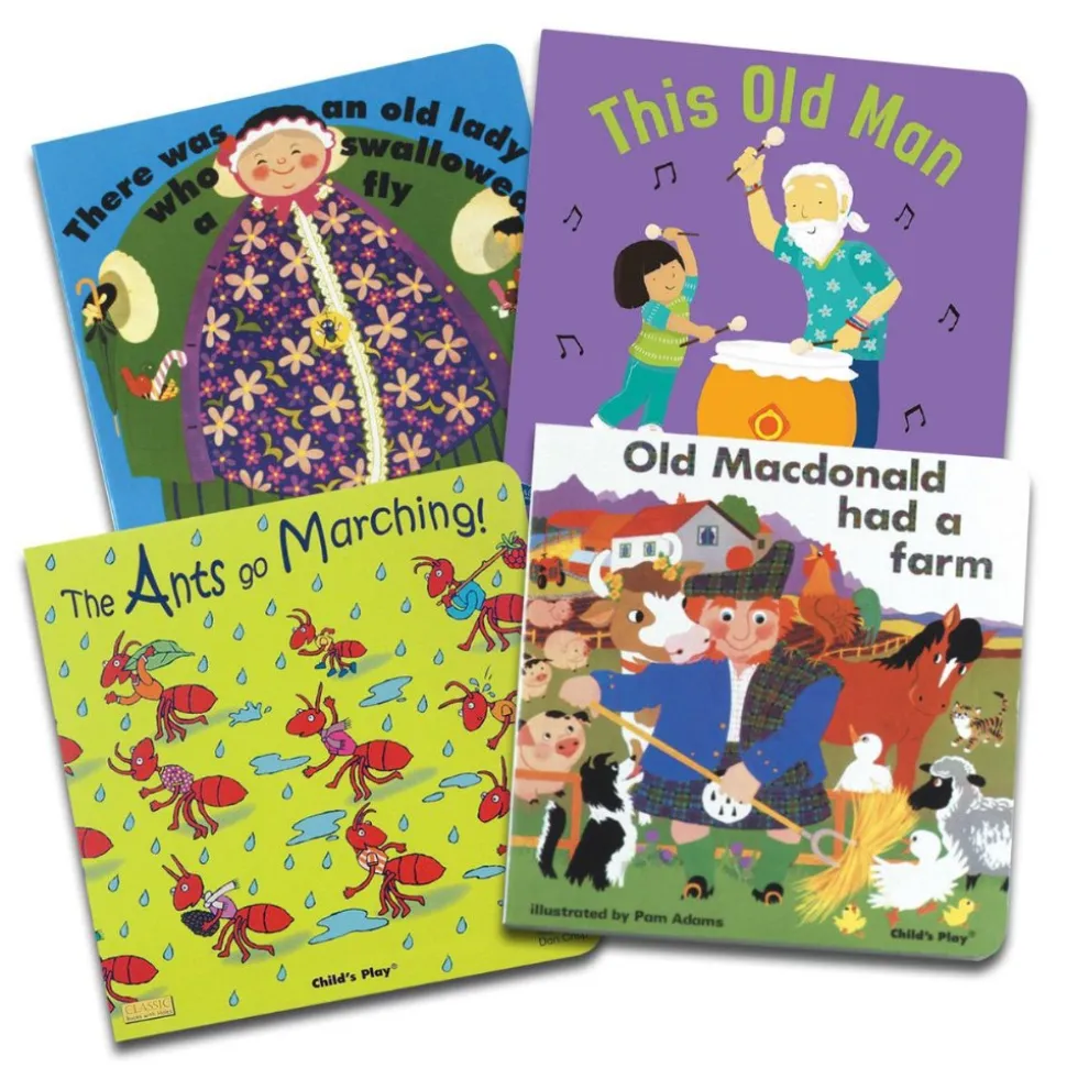 Classic Rhythms and Rhymes Board Books Set of 8