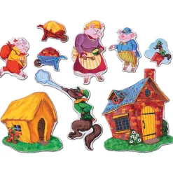 Classic Stories Three Pigs Felt Set