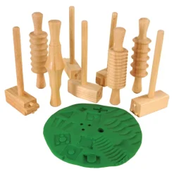 Clay or Dough Hammers & Rollers