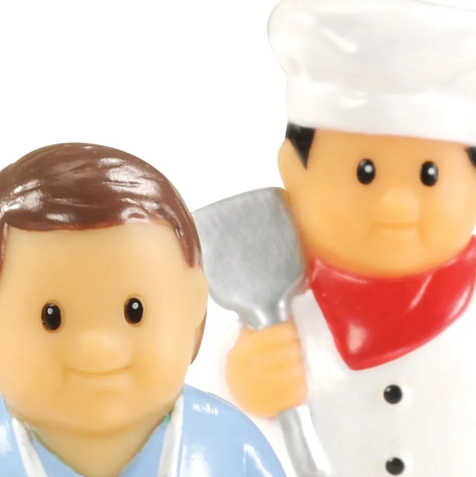 Community Workers 3" Tall 8 Pieces