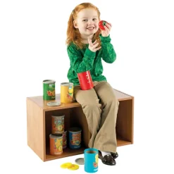 1-10 Counting Cans with Fruits and Vegetables