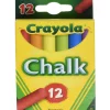 Crayola® Chalk 12 Packs Assorted Colors 12 Boxes
