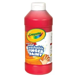 Crayola® Washable Bright Color Non-Toxic Finger Paint 16 oz.