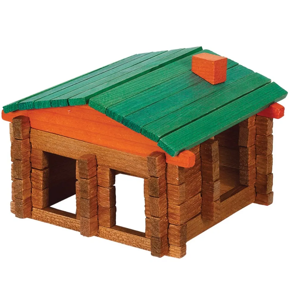 Deluxe Log Building Set 250 Pieces