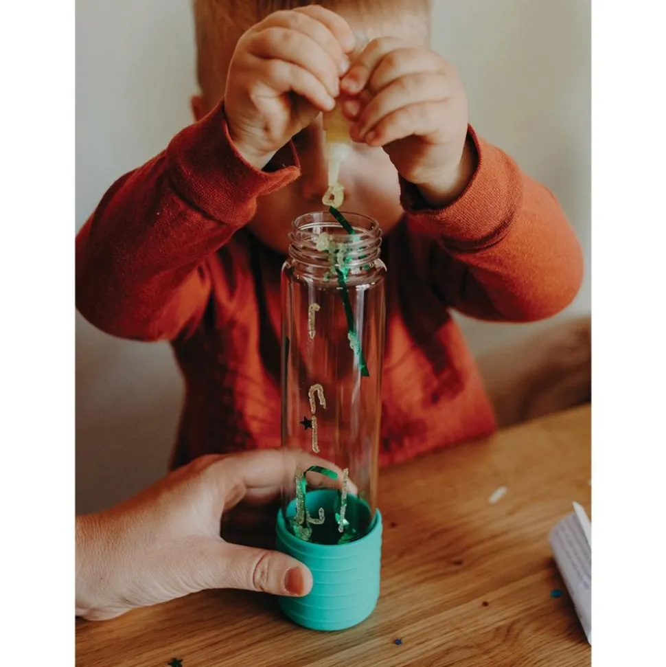 DIY Calm Down Sensory Bottles Set of 2