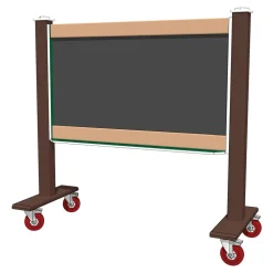 Double-Sided Magnetic Outdoor Chalkboard