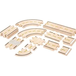 Double-Sided Roadway System 42 Piece Set