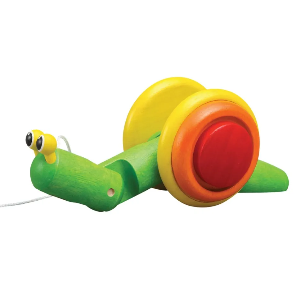 Eco-Friendly Snail Pull Toy