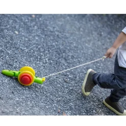 Eco-Friendly Snail Pull Toy