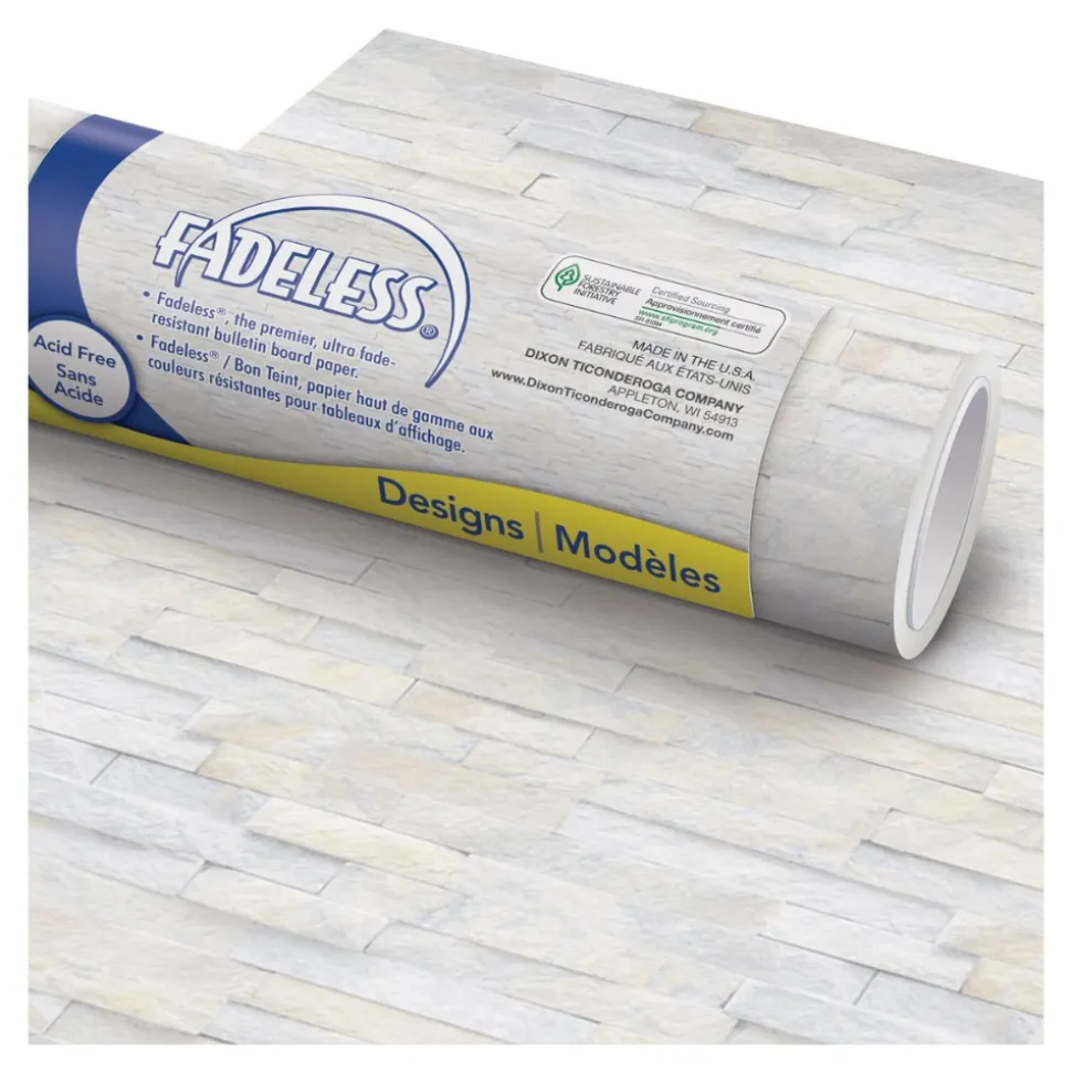 Fadeless Ledger Stone Paper Roll 50' x 48"