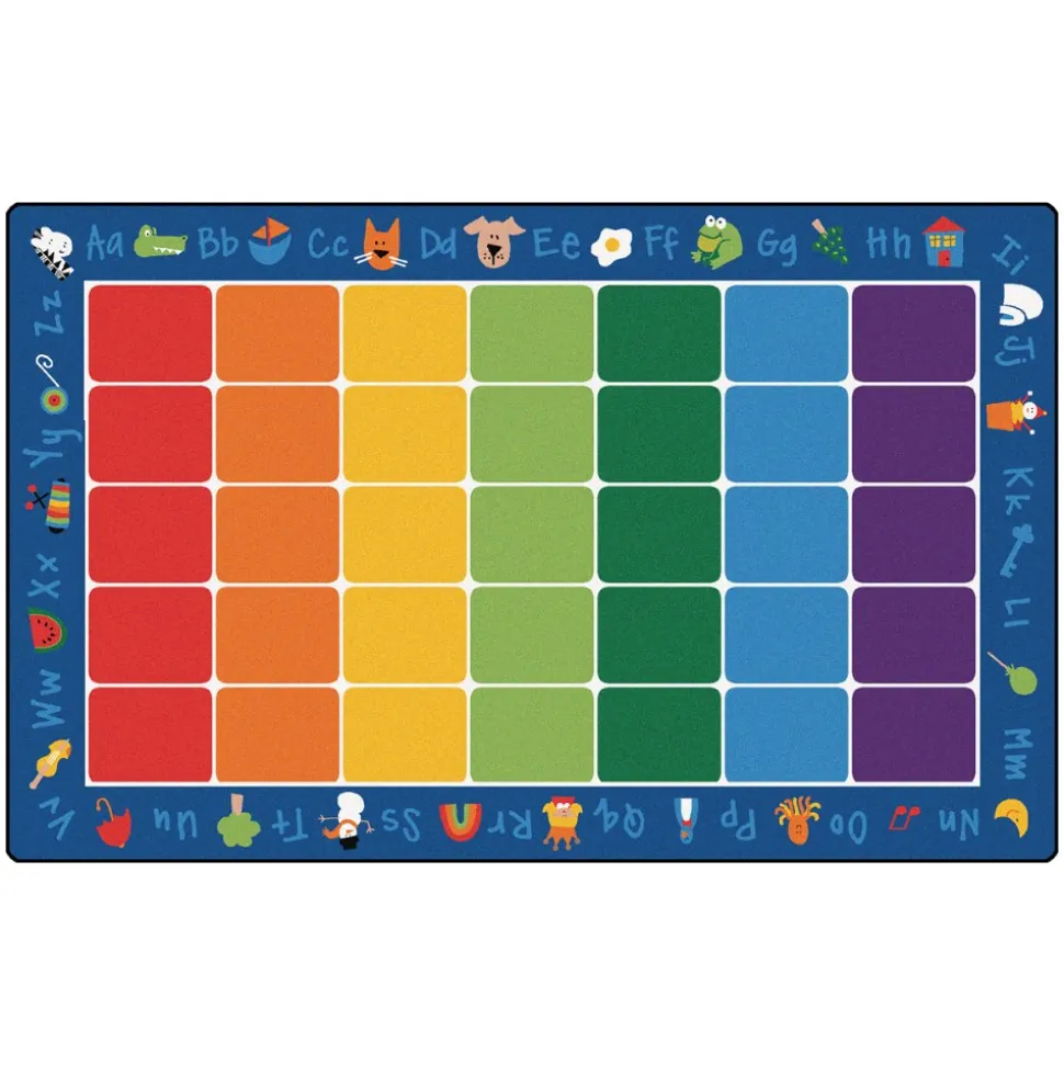 Fun with Phonics Carpet 8'4" x 13'4" Rectangle
