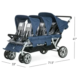 Gaggle® Jamboree 6 Seat Stroller and Cover