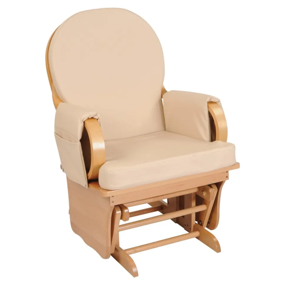 Gentle Glider with Vinyl Cushions