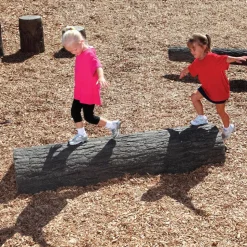 Half Log Balance Beam 6'